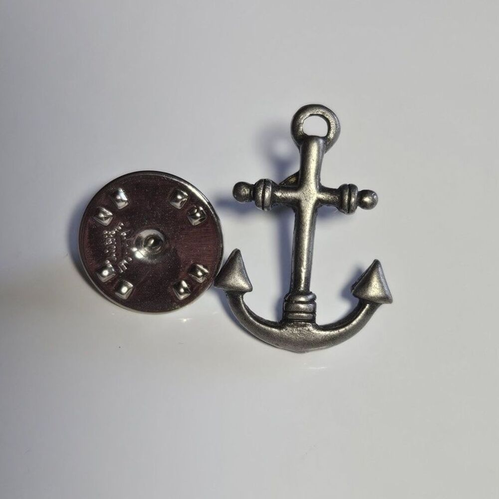 B.A. Ballou Silver Tone Metal WWII Military Pin